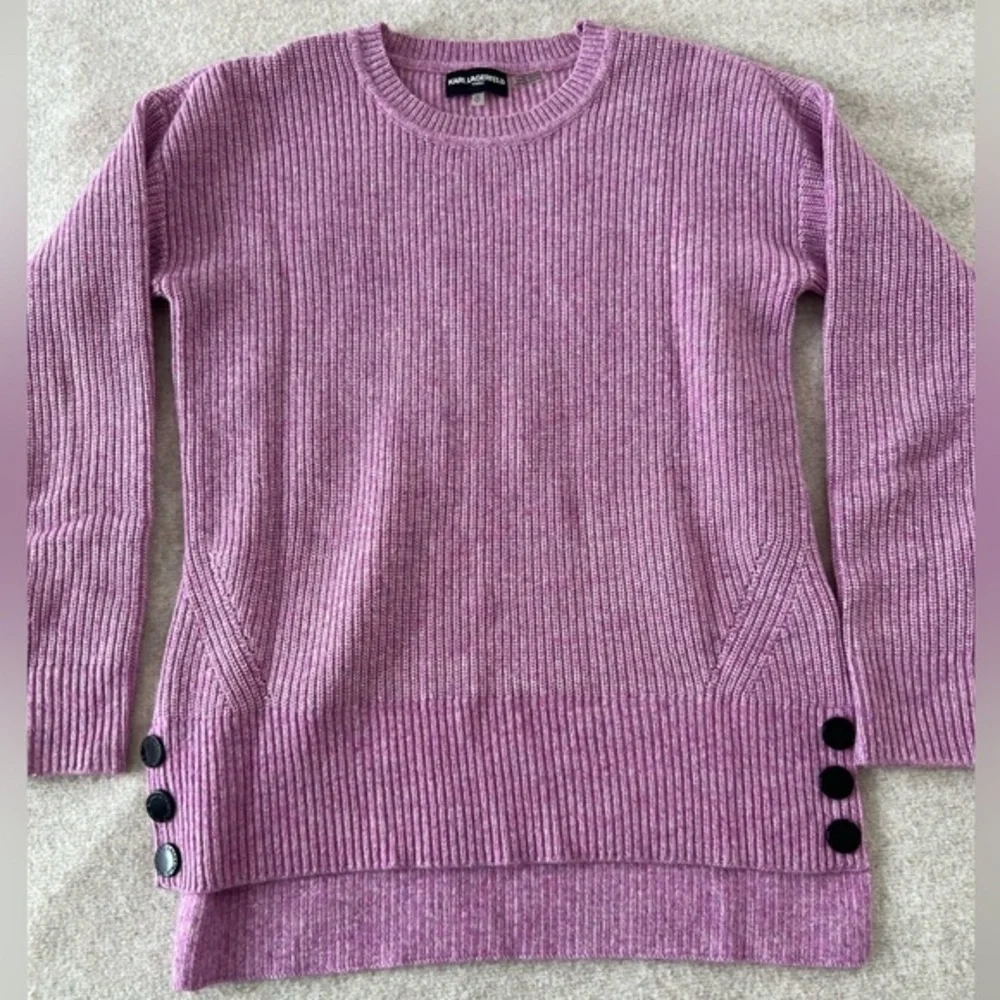 Karl Lagerfeld Paris Sweater for Women - Pink - XS - worn once
